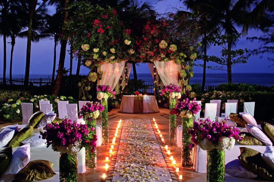 Красивые Свадебные места для церемонии