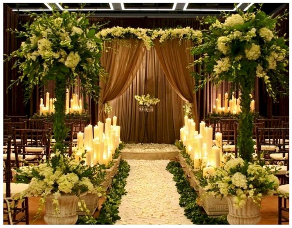 Декор свадебной церемонии