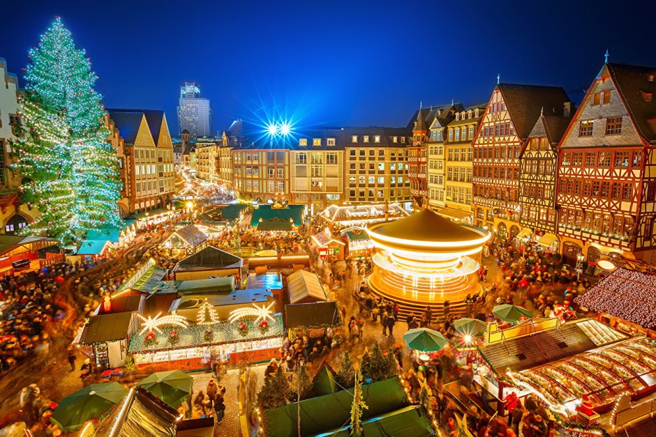 Frankfurter Weihnachtsmarkt, Франкфурт, Германия