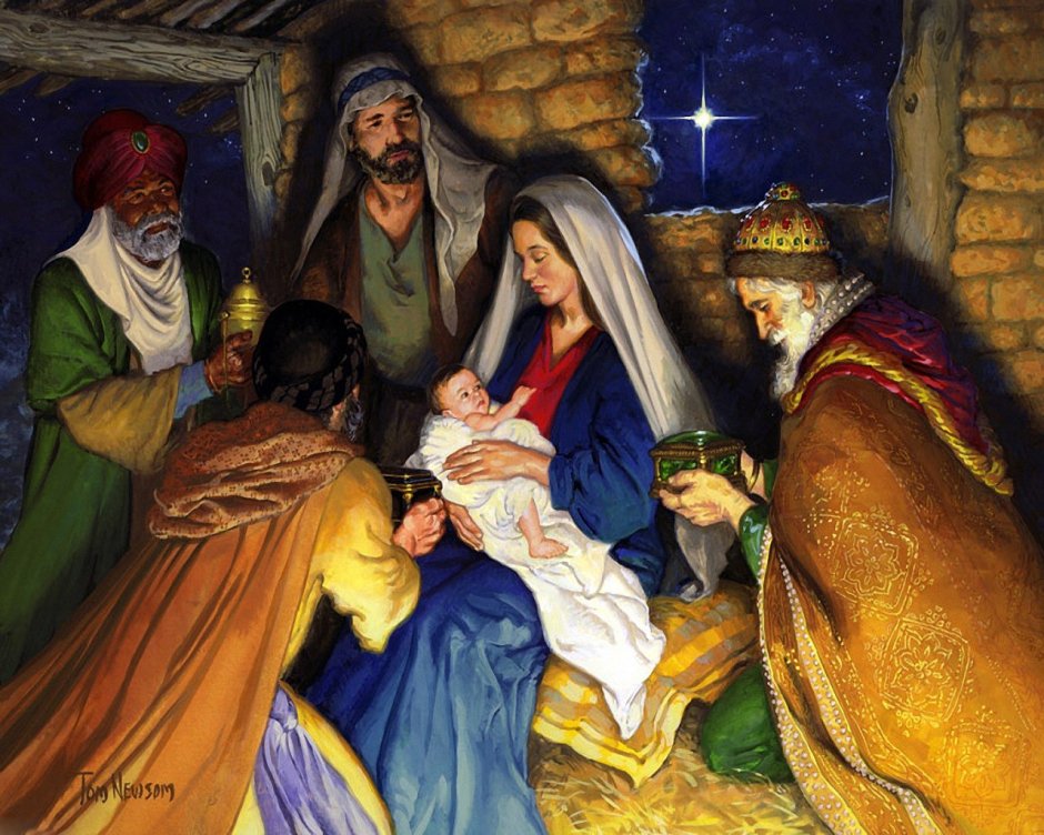 Дева Мария , Иосиф рождение Христа