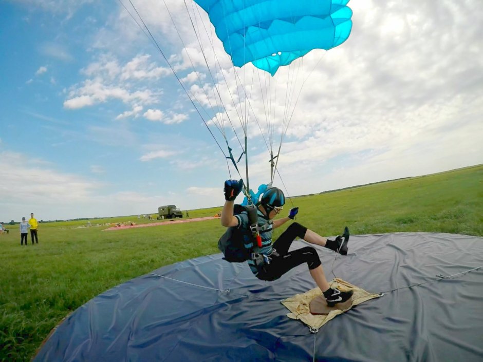 Прыжки с парашютом аэродром Крутицы