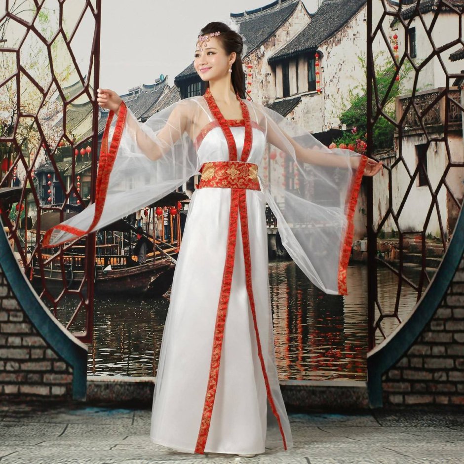 Китайский свадебный наряд