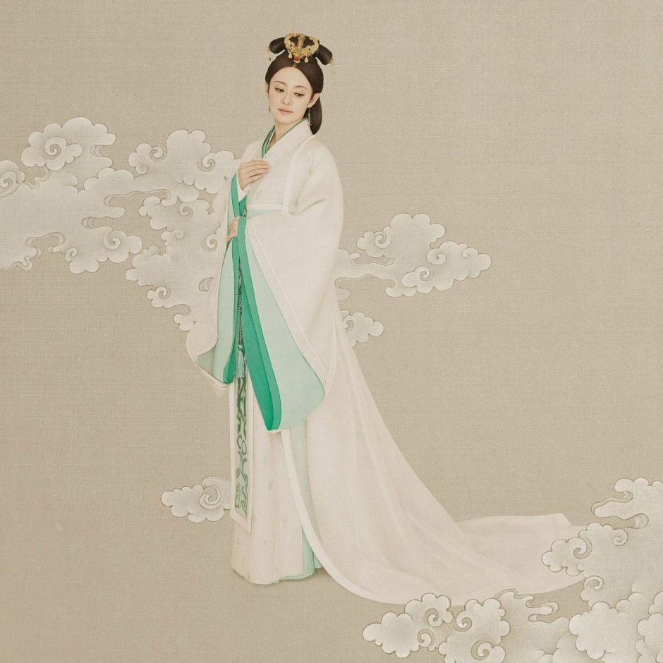 Китайское свадебное платье Ханьфу