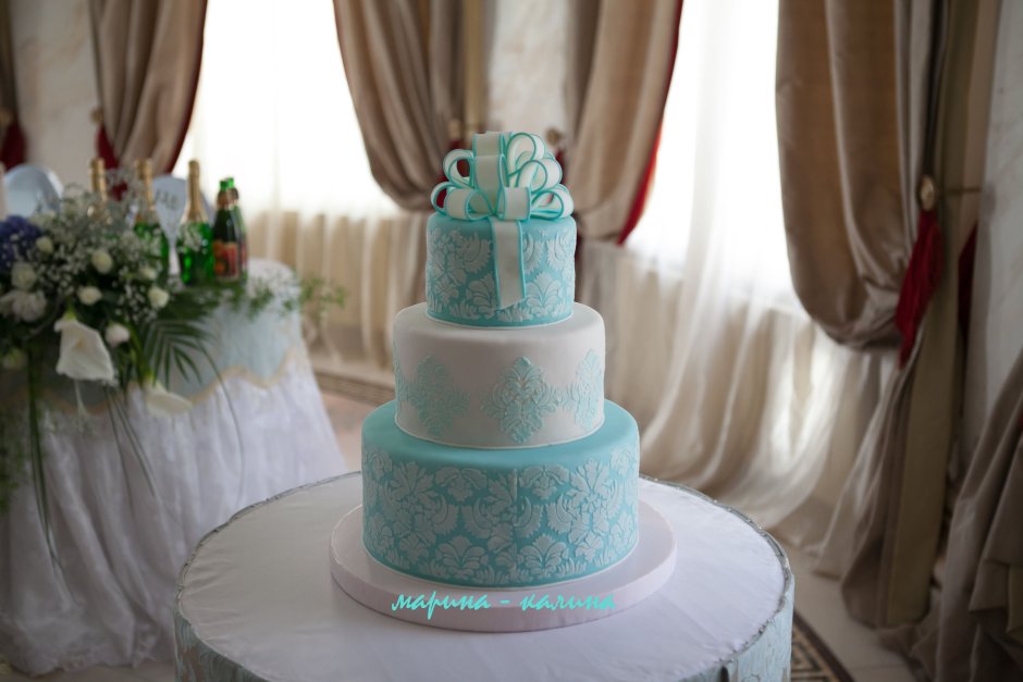 Свадебный торт Тиффани