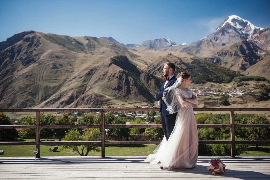 Свадьба Домбай Домбай в горах