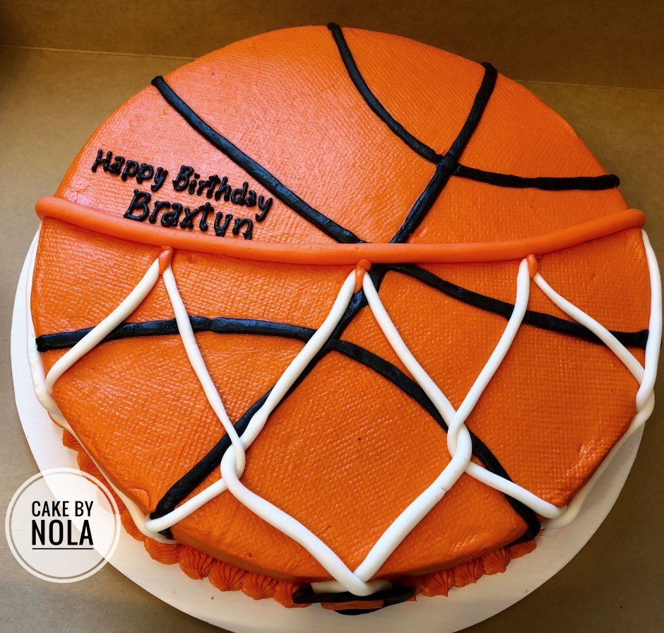Торт любителю баскетбола