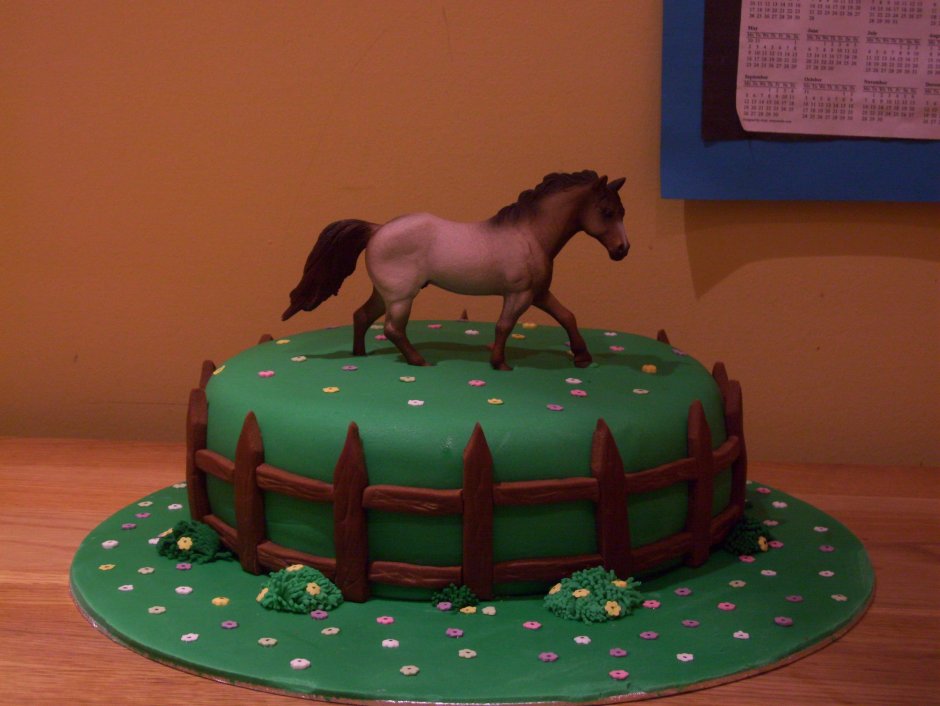 Торт с лошадкой для мальчика