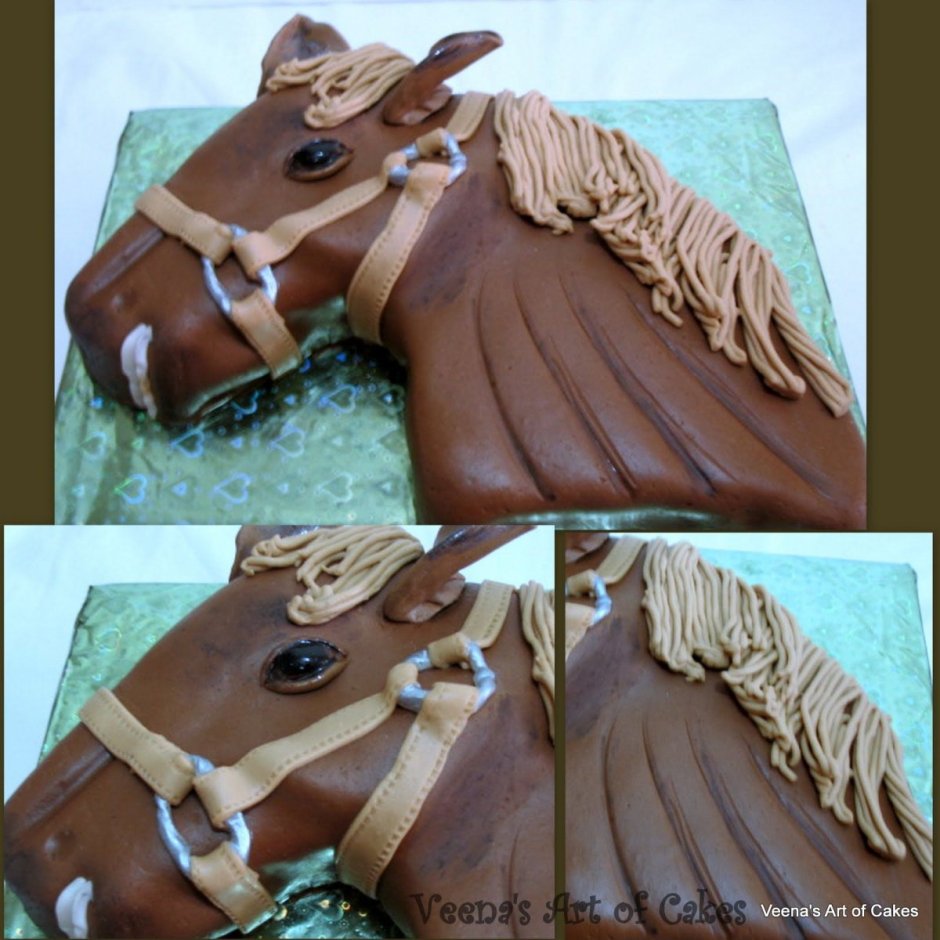 Торт с лошадью взрослый