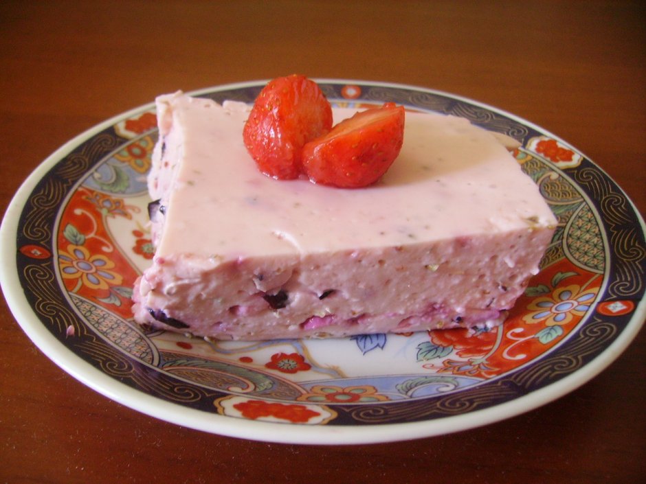 Торт суфле вишневый