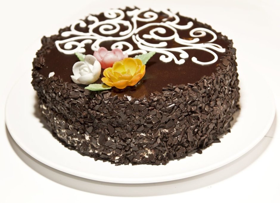 Черёмуховый торт с малиной