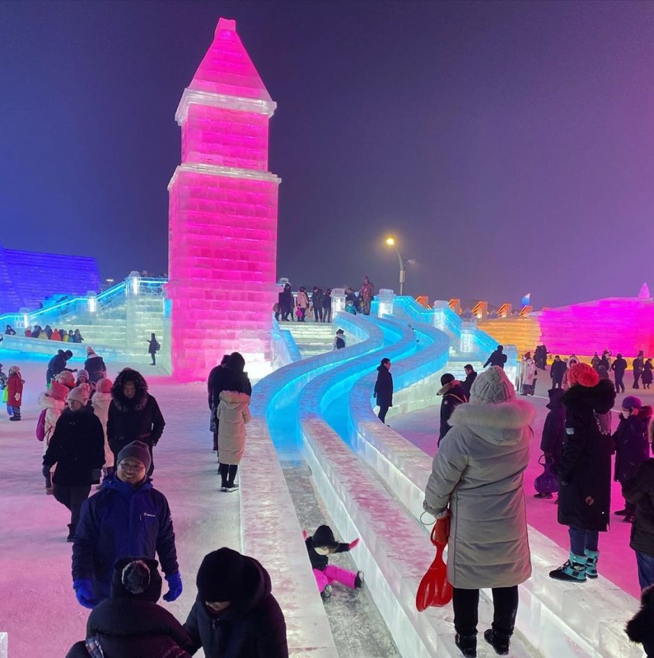 Мир наизнанку Китай ледяной городок