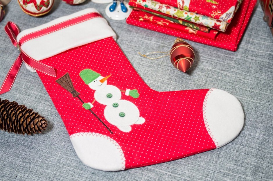 Креативный Рождественский носок
