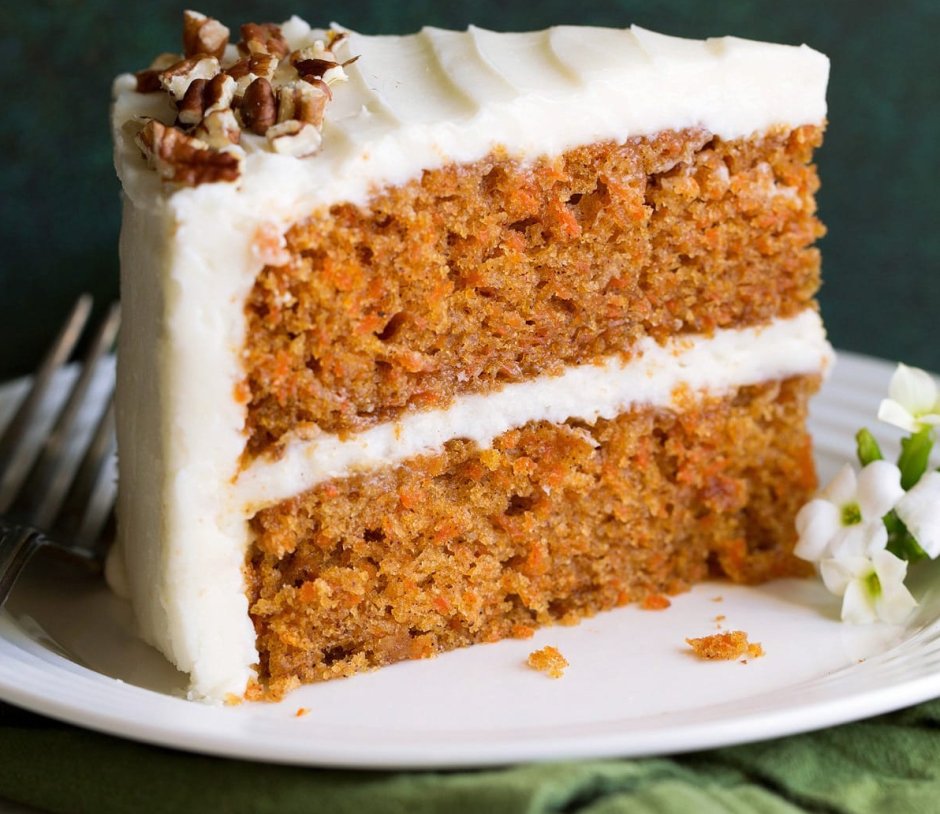 Муссовый морковный торт