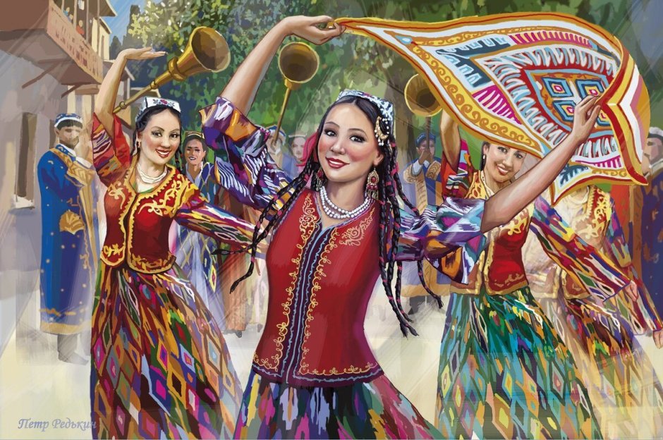 Сумаляк праздник в Узбекистане