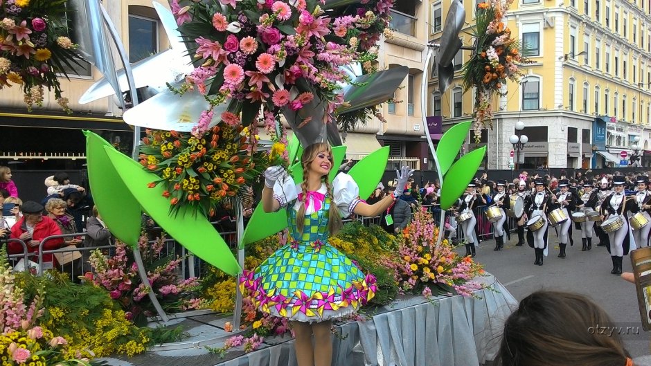 Карнавал цветов в Ницце