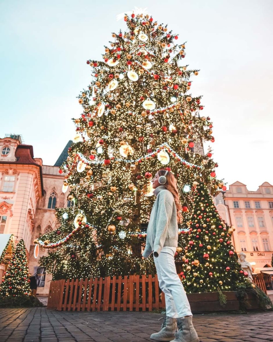 Prague Christmas photo Instagram