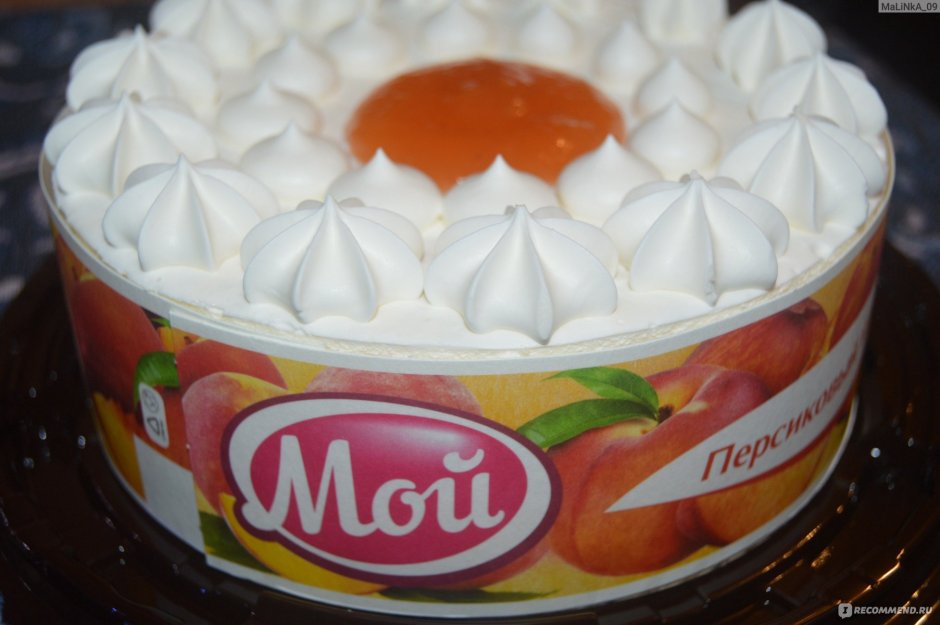 Торт персиковый йогурт Мирель