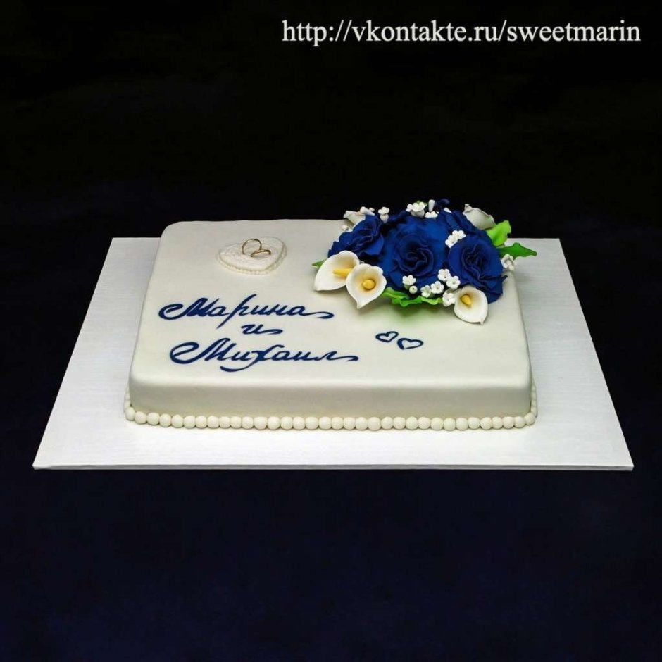 Торт на топазовую свадьбу фото