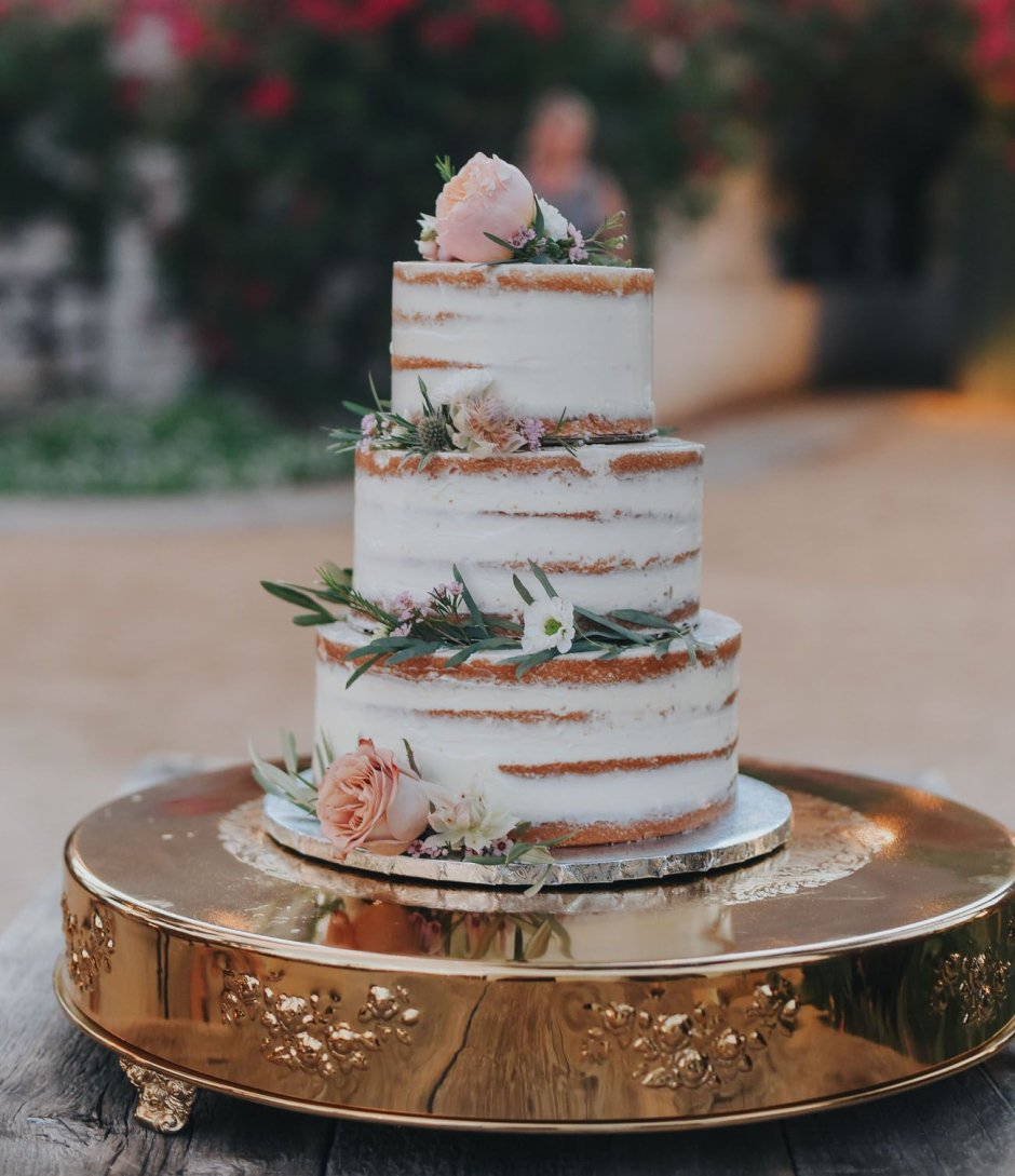 Торт в стиле бохо на свадьбу