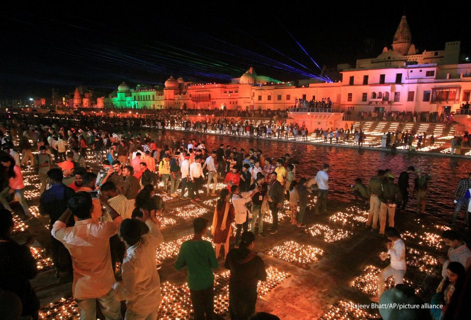 Дивали фестиваль огней в Индии