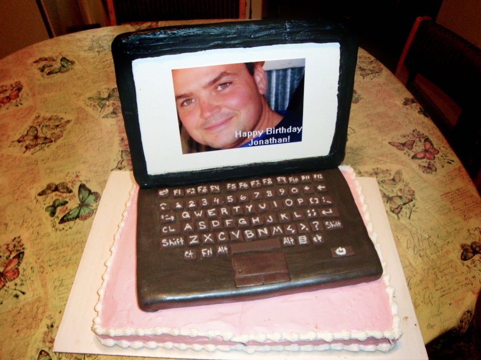Торт ноутбук