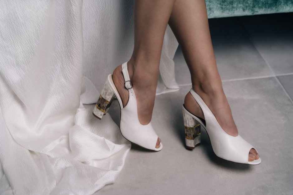 Туфли Свадебные женские простые