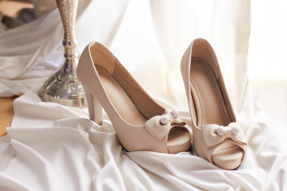 Классические Свадебные туфли для невесты