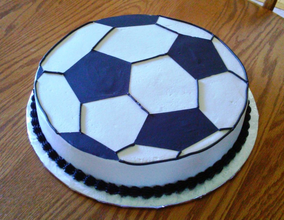 Домашний торт футбол