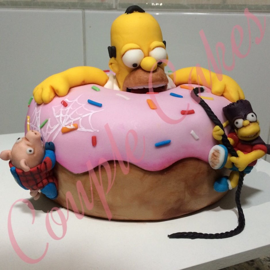 Торт Simpsons