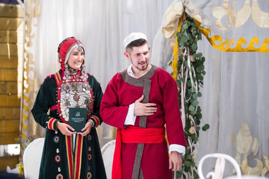 Башкирский свадебный костюм
