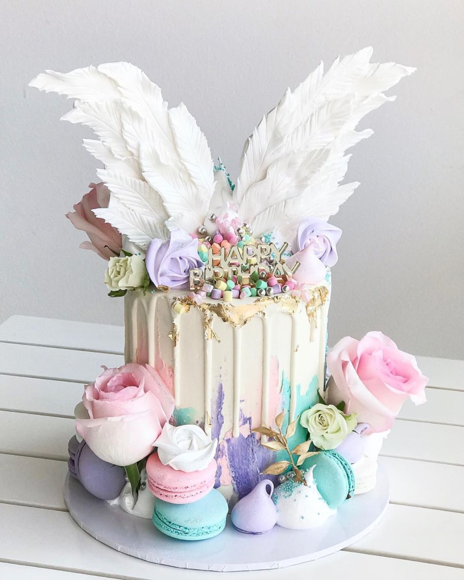 Торт с ангелочком