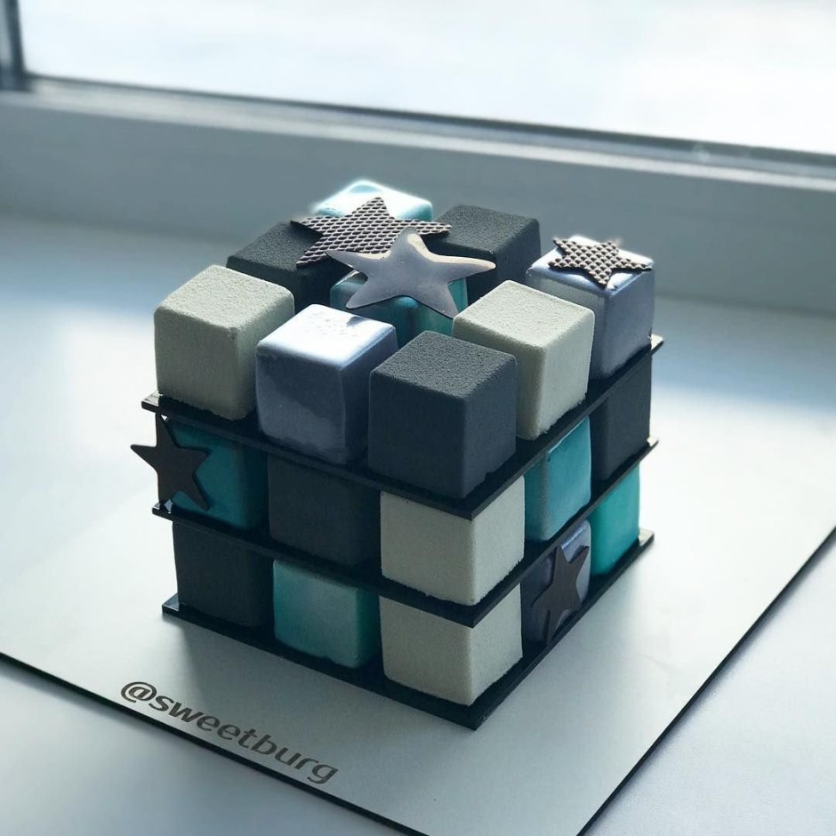 Кубик рубик муссовый