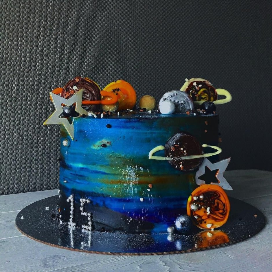 Идеи украшения торта с созвездиями