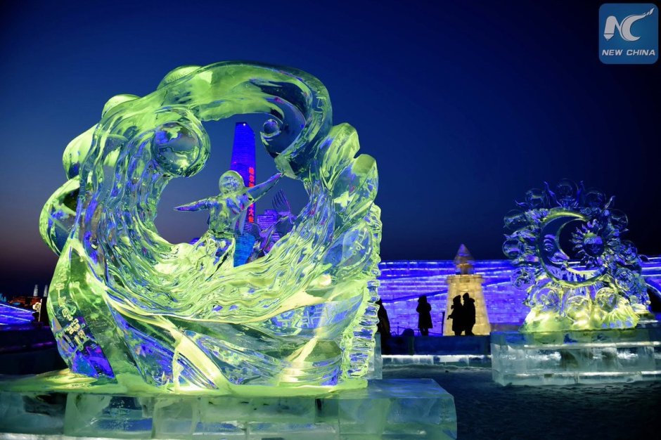 Харбинский фестиваль ледяных скульптур в Сокольниках 2020