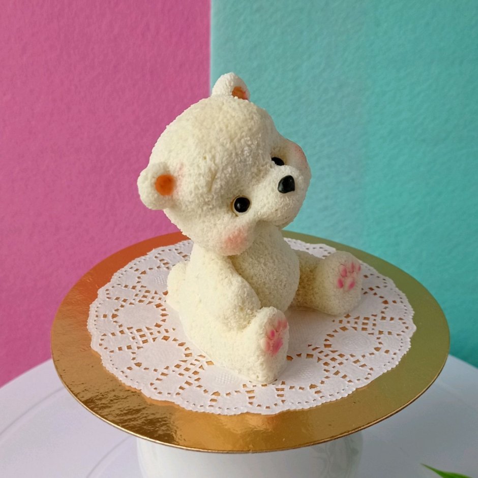 Торт медовый мишка