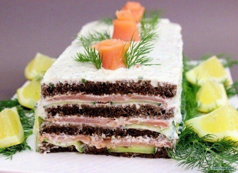 Закусочный торт Калинина Наталья