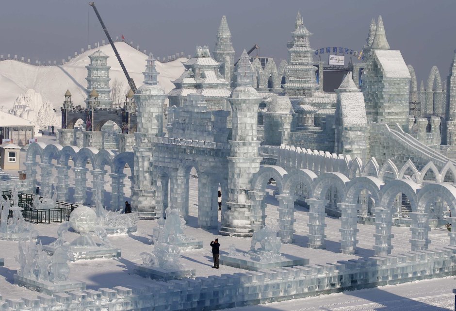 Фестиваль скульптур из льда Харбин