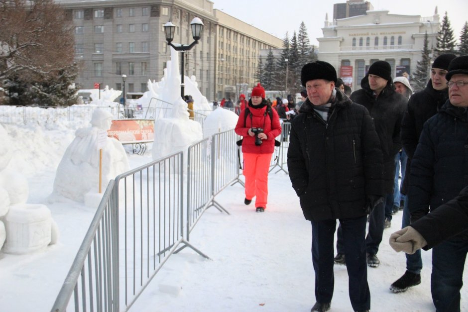 XXI Сибирский фестиваль снежной скульптуры