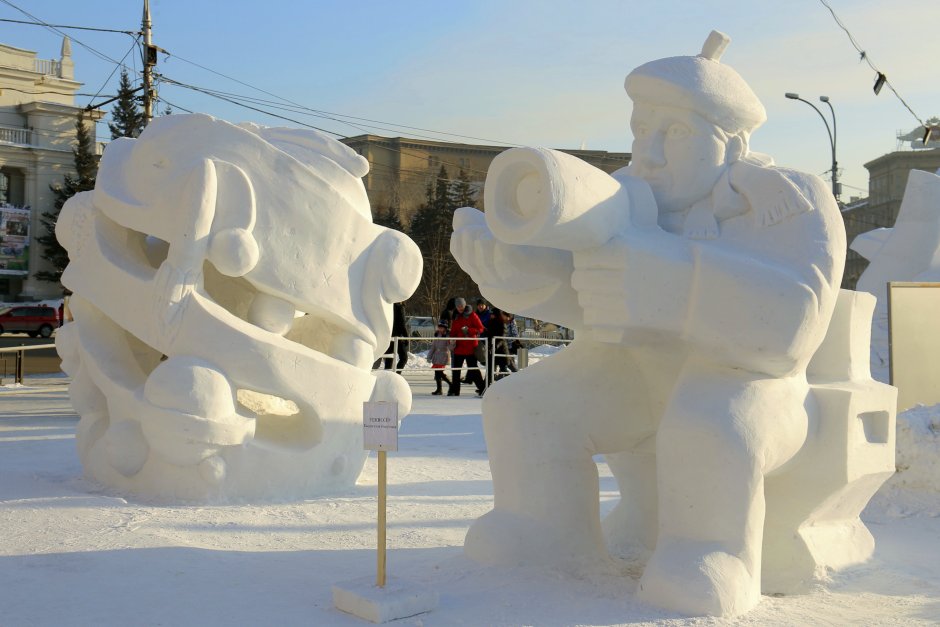 Сибирский фестиваль снежной скульптуры 2022