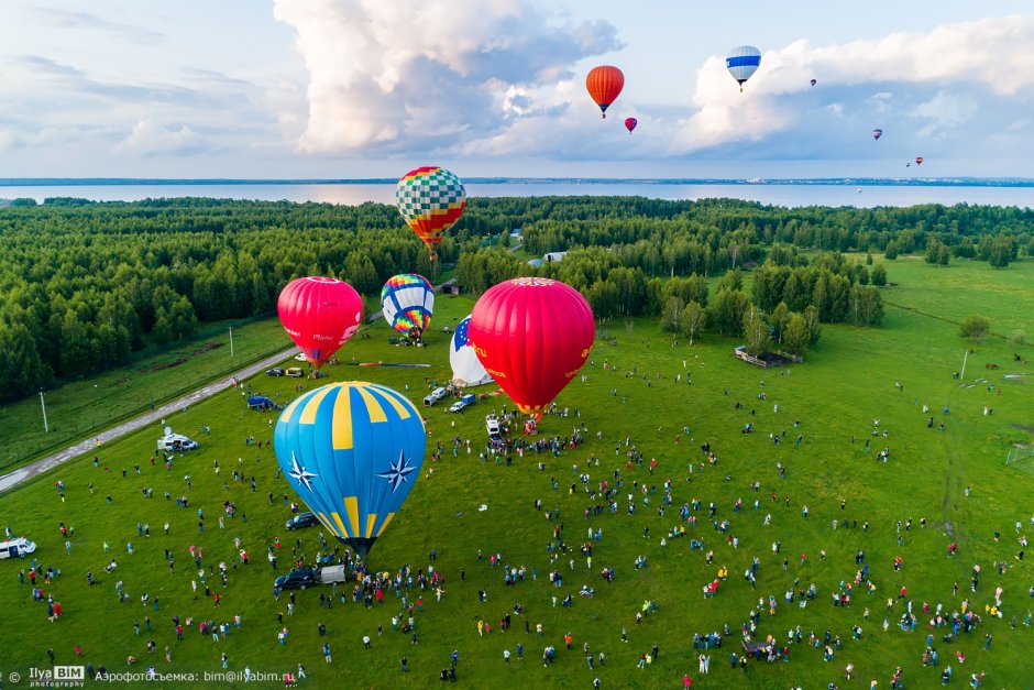 Фестиваль воздухоплавателей Переславль