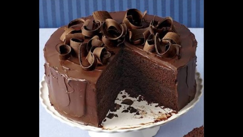 Французский торт с шоколадом