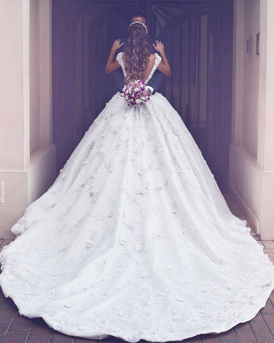 Свадебное платье мечты блестящие