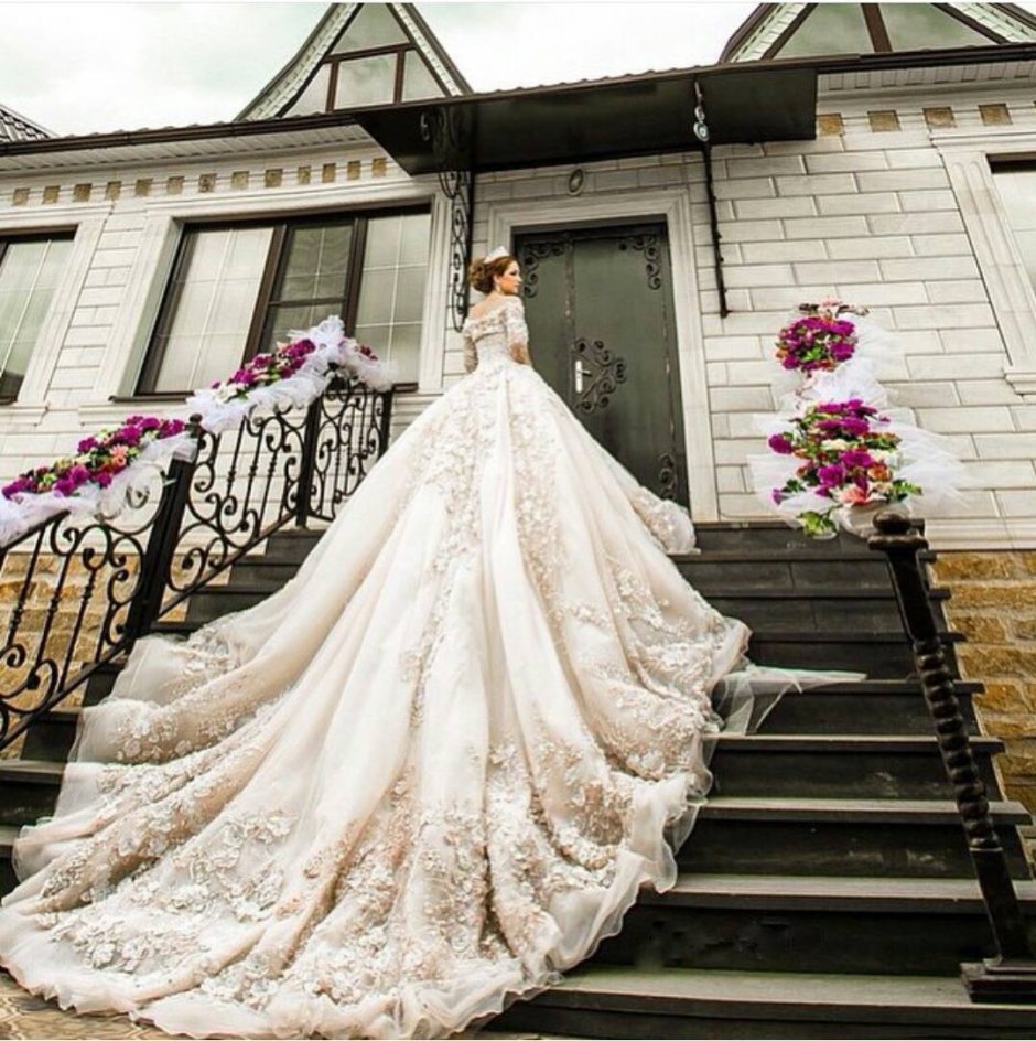 Шикарные чеченские Свадебные платья