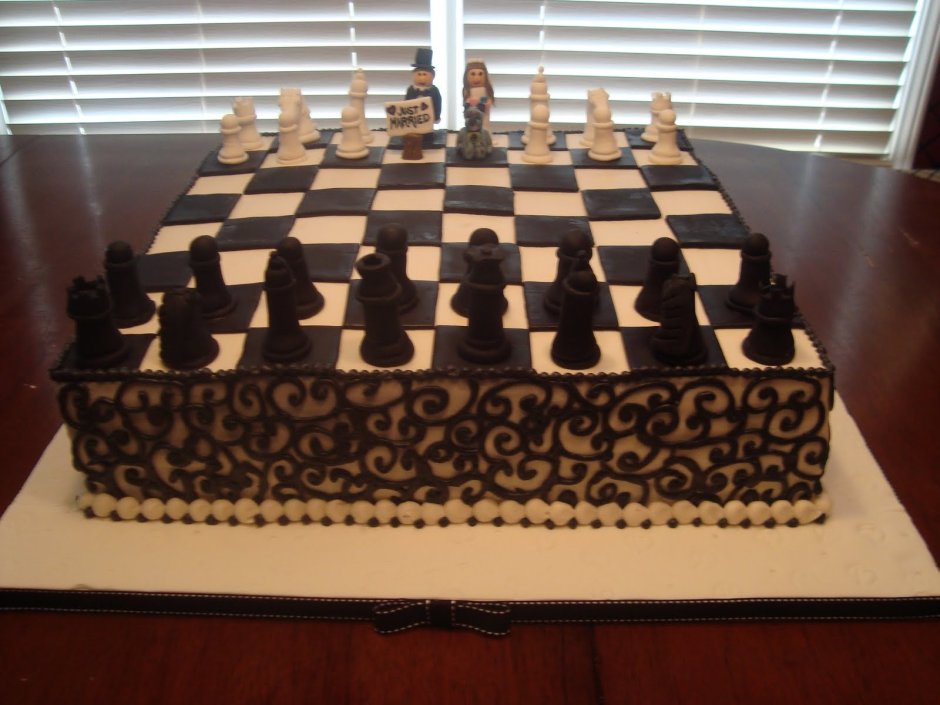 День рождения в стиле шахмат