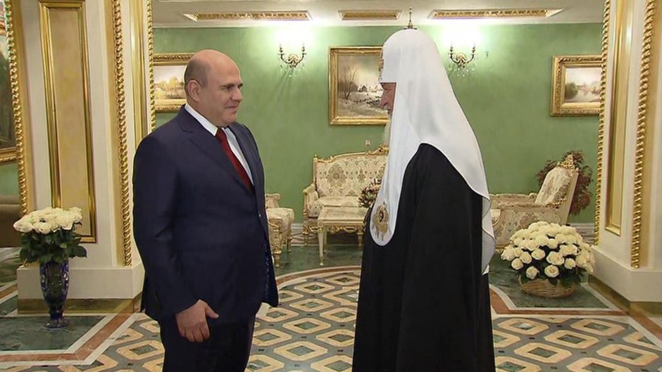 Путин поздравил Патриарха Кирилла