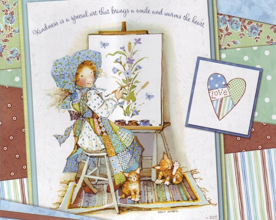 Holly Hobbie иллюстрации