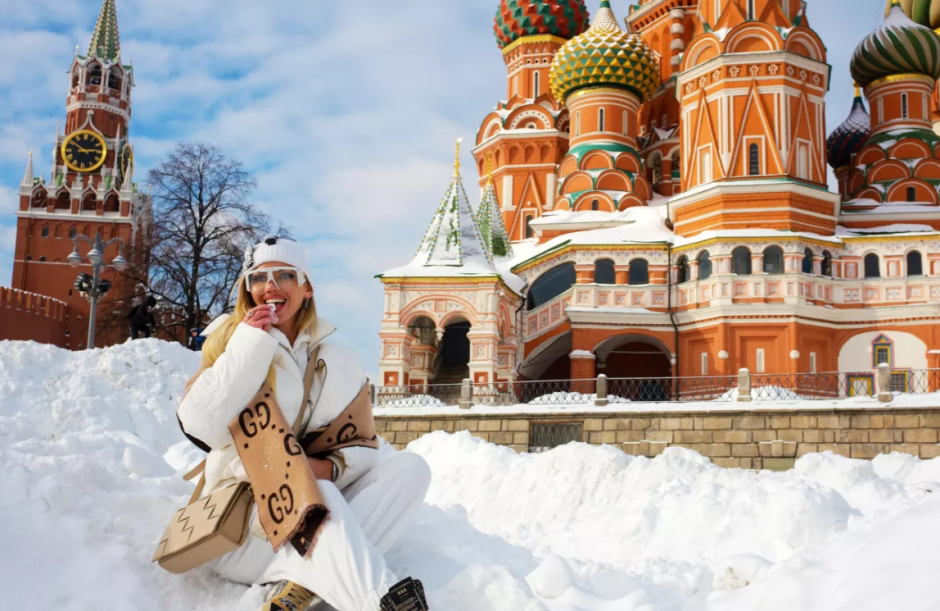 Новогодние гуляния в Москве