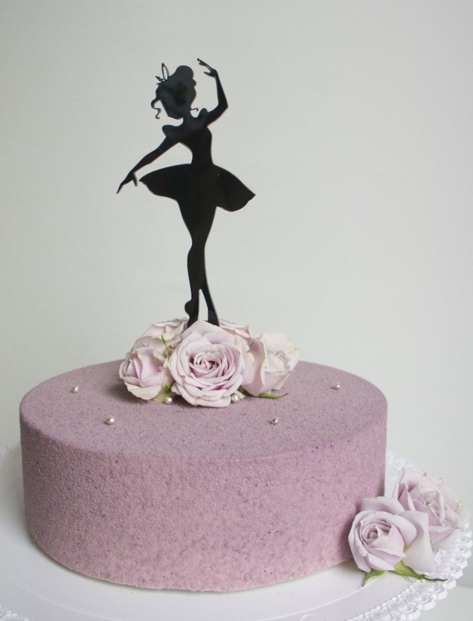 Торт с балериной для девочки