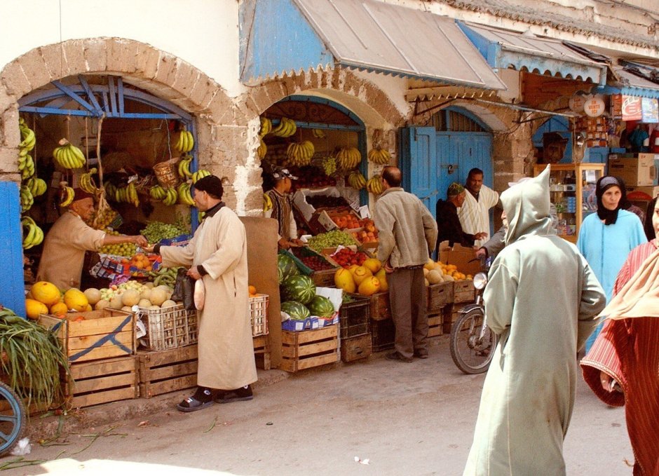 Восточный базар Марокко