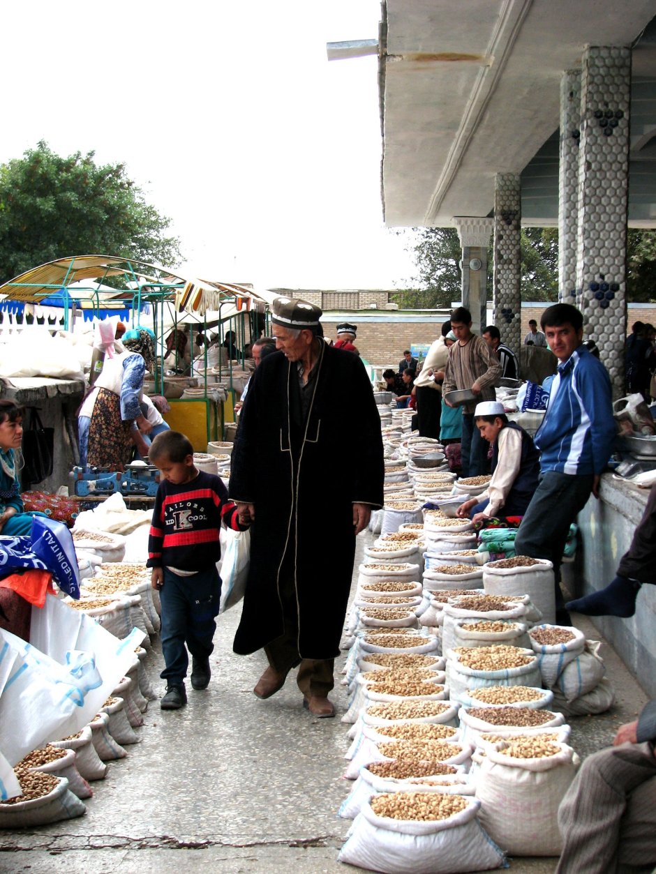 Восточный базар Узбекистана